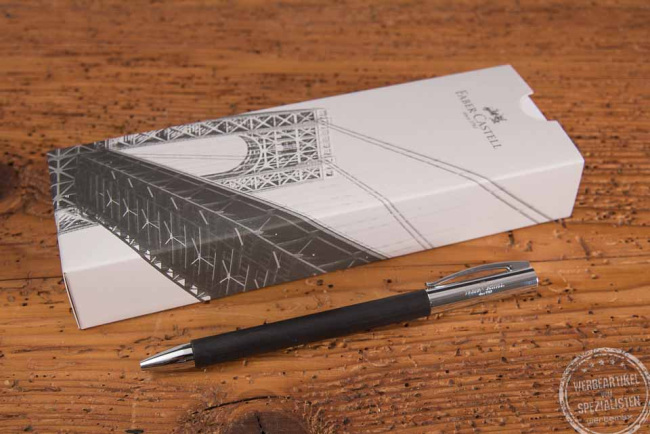 Faber-Castell AMBITION Kugelschreiber als Werbegeschenk in Verpackung