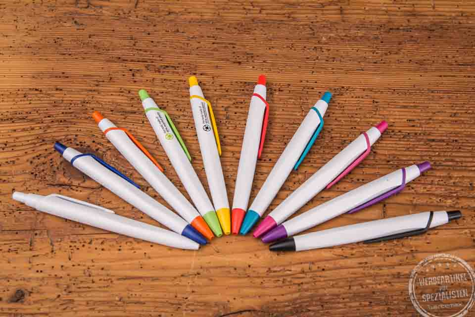 Kugelschreiber Schneider RECO weiß Farbauswahl