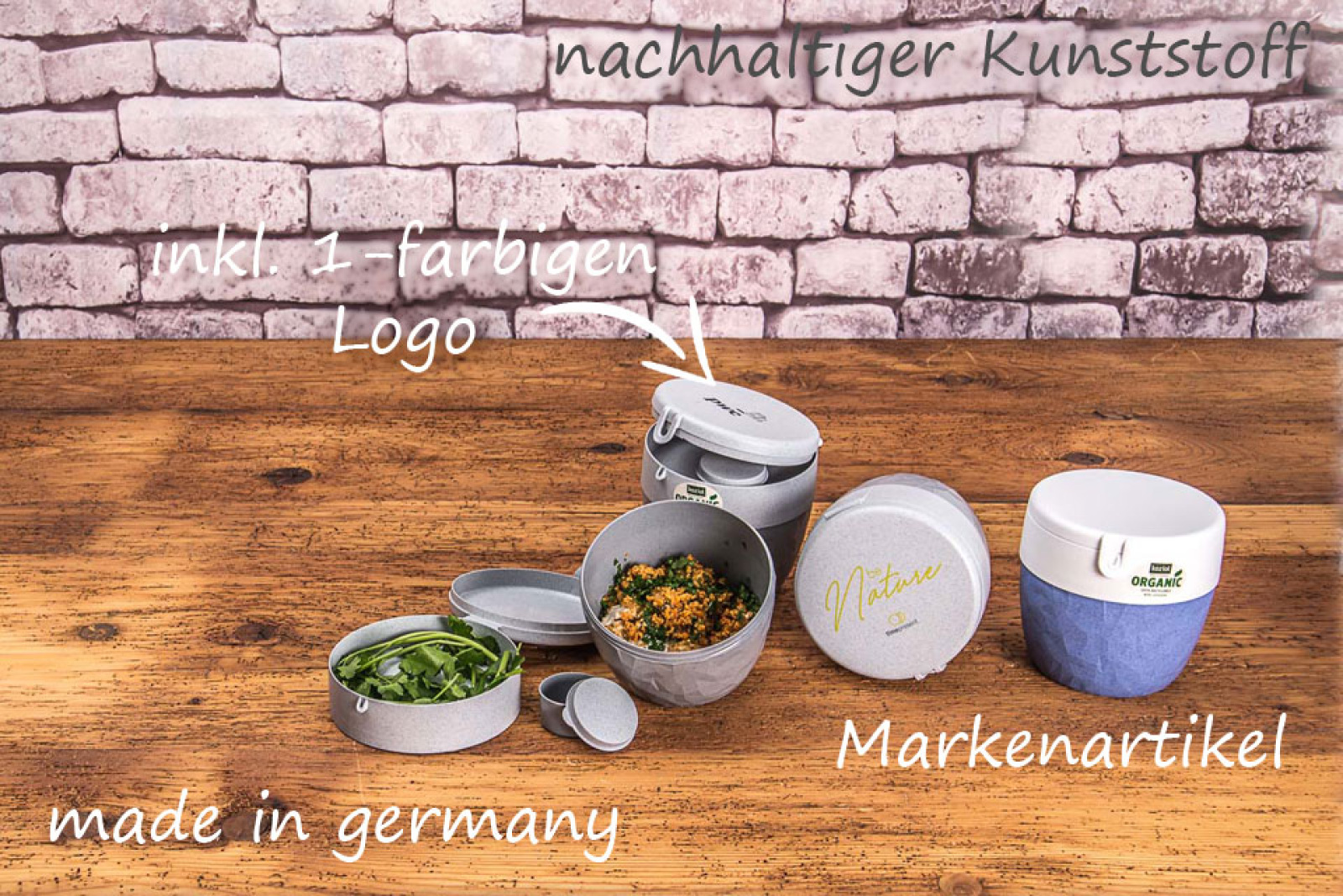 Bentobox Lunchbox von Koziol in verschiedenen Farben - organic
