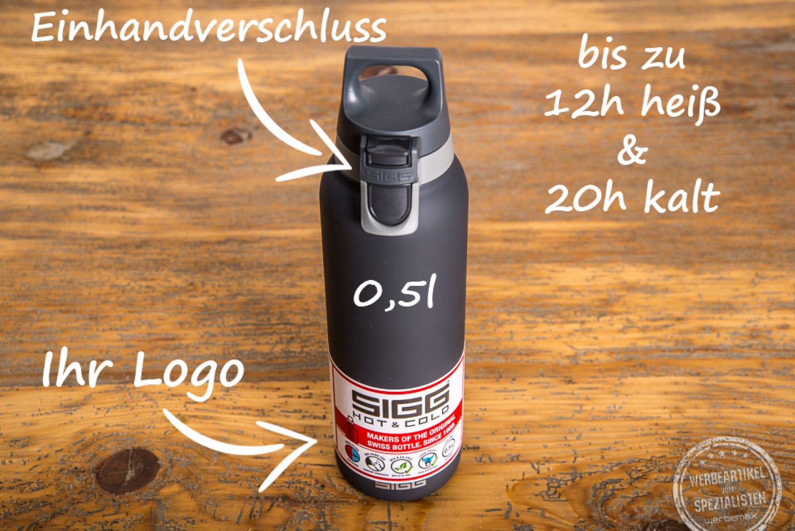 Details SIGG Hot and Cold Isolierflasche