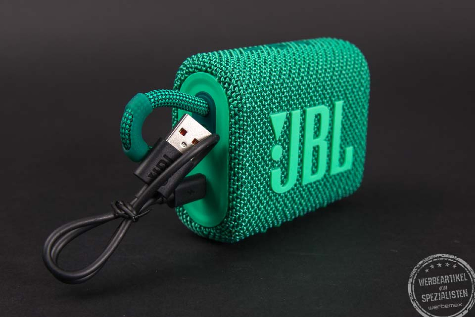 JBL GO 3 Eco in grün als Werbeartikel