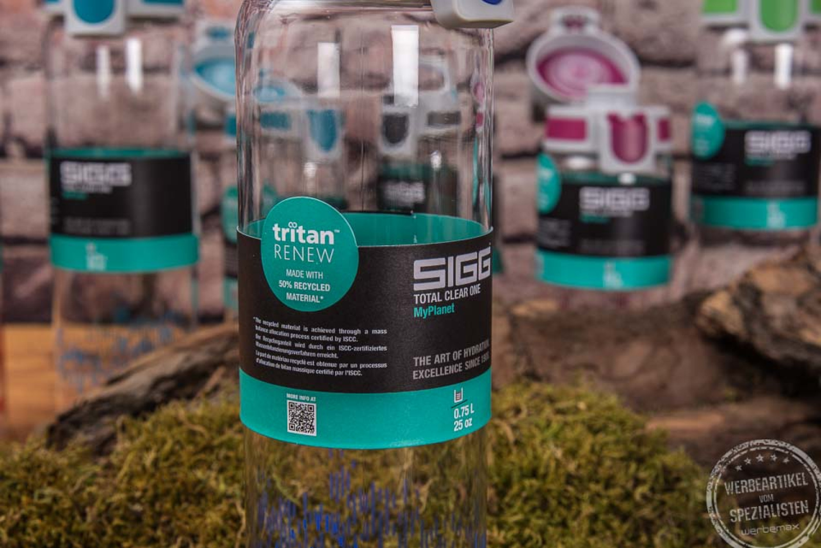Werbeartikel SIGG Flasche Total Clear aus Tritan 