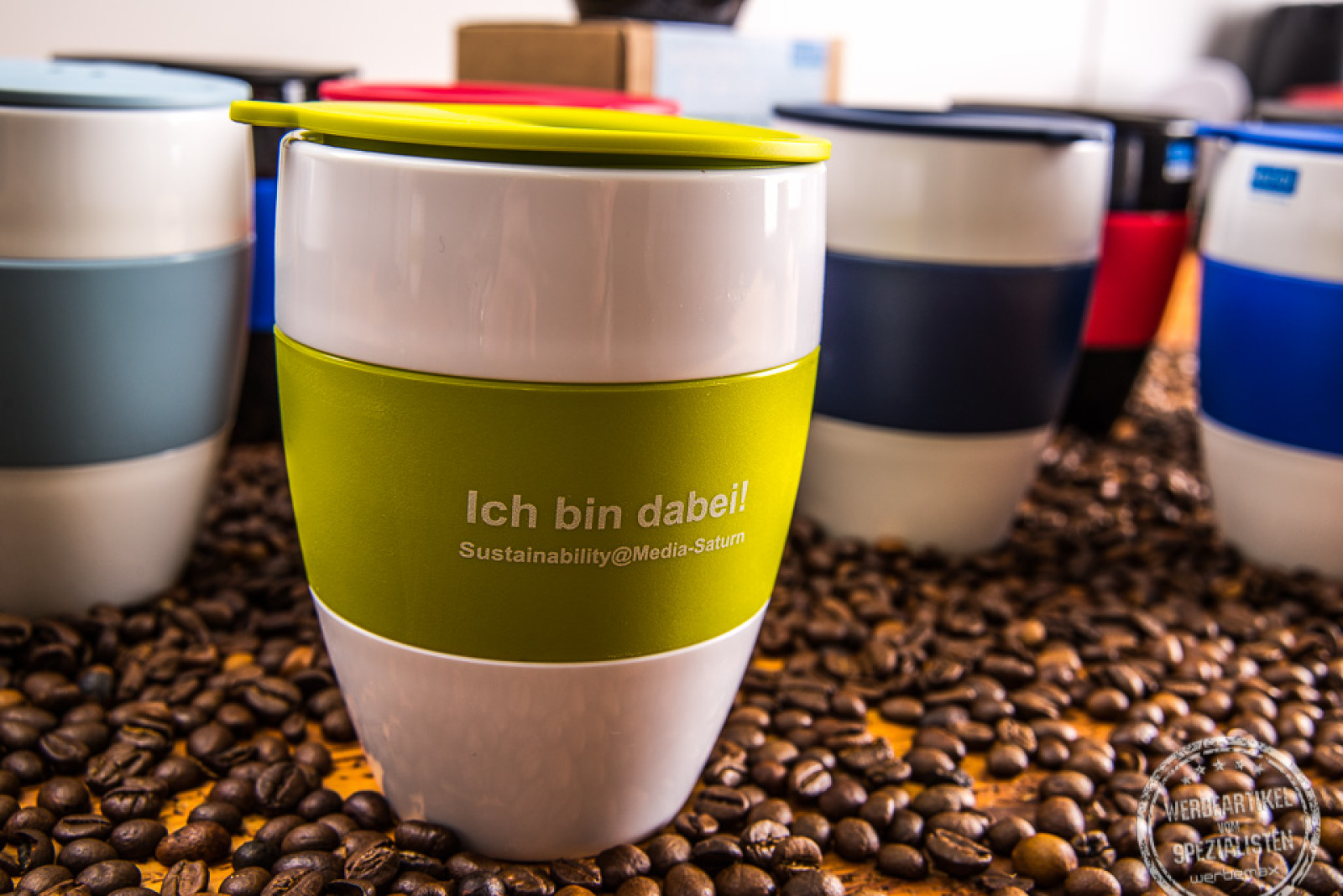 Kaffeebecher to go made in germany mit Logo