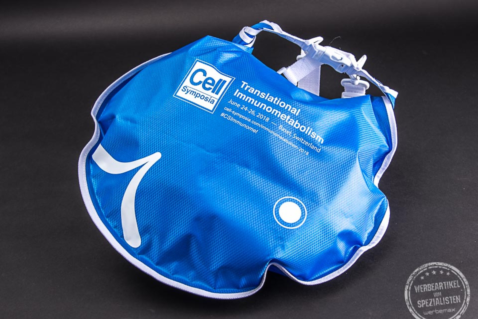 Strandtasche Wickelfisch mit Logodruck